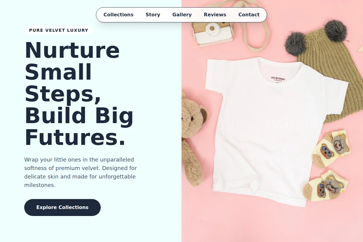 Velvet Baby Clothes