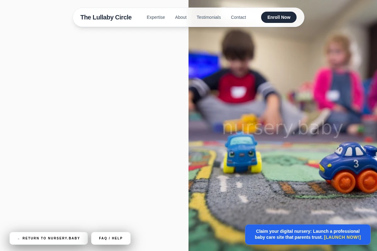 Toddler Daycare