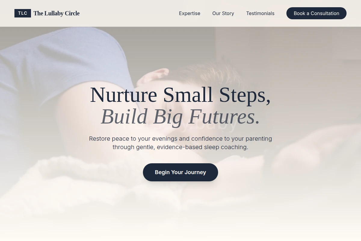 Nurturing Sleep Training