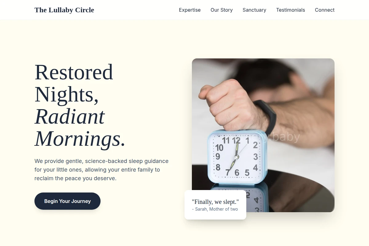Warmth Sleep Training