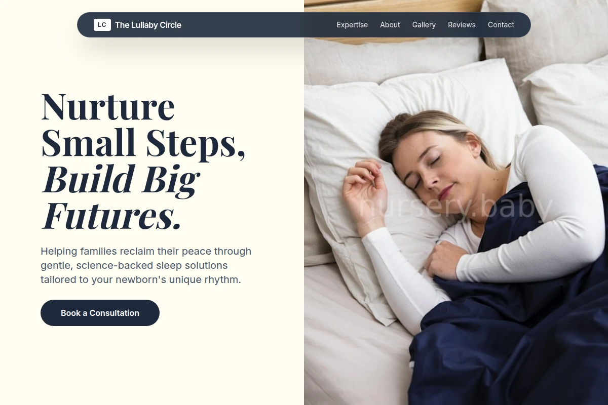 Newborn Sleep Training