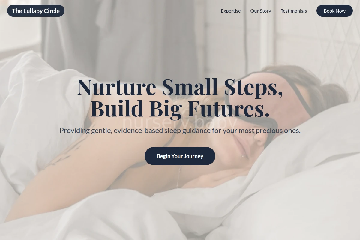 Lullaby Sleep Training